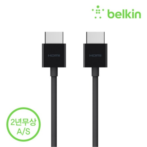 [belkin] 벨킨 울트라 HD 프리미엄 HDMI 케이블 -블랙 * AV10168bt2M-BLK