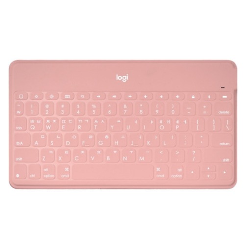 [logitech] 로지텍 Keys-To-Go 블루투스 키보드 -핑크 * 920-010124