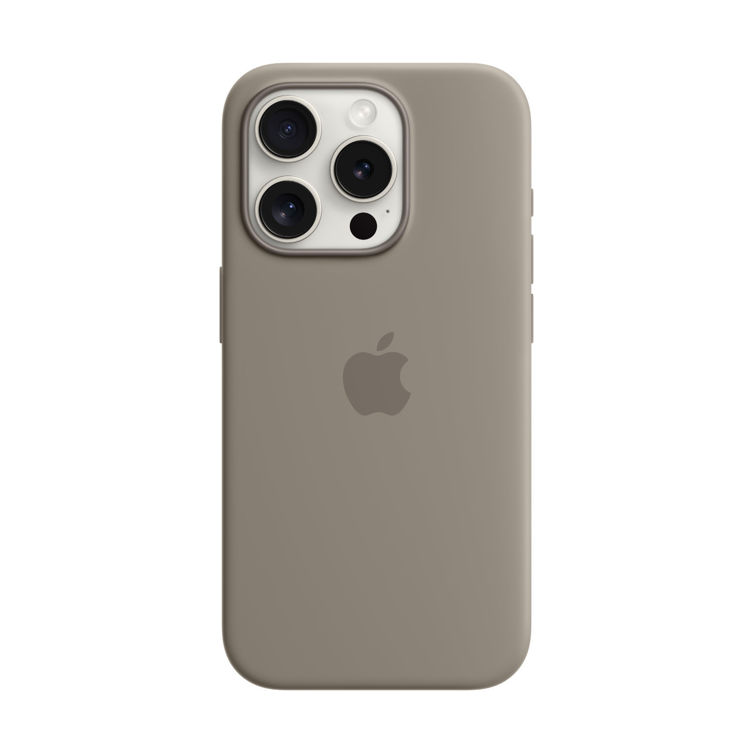 MagSafe형 iPhone 15 Pro 실리콘 케이스 - 클레이 * MT1E3FE/A
