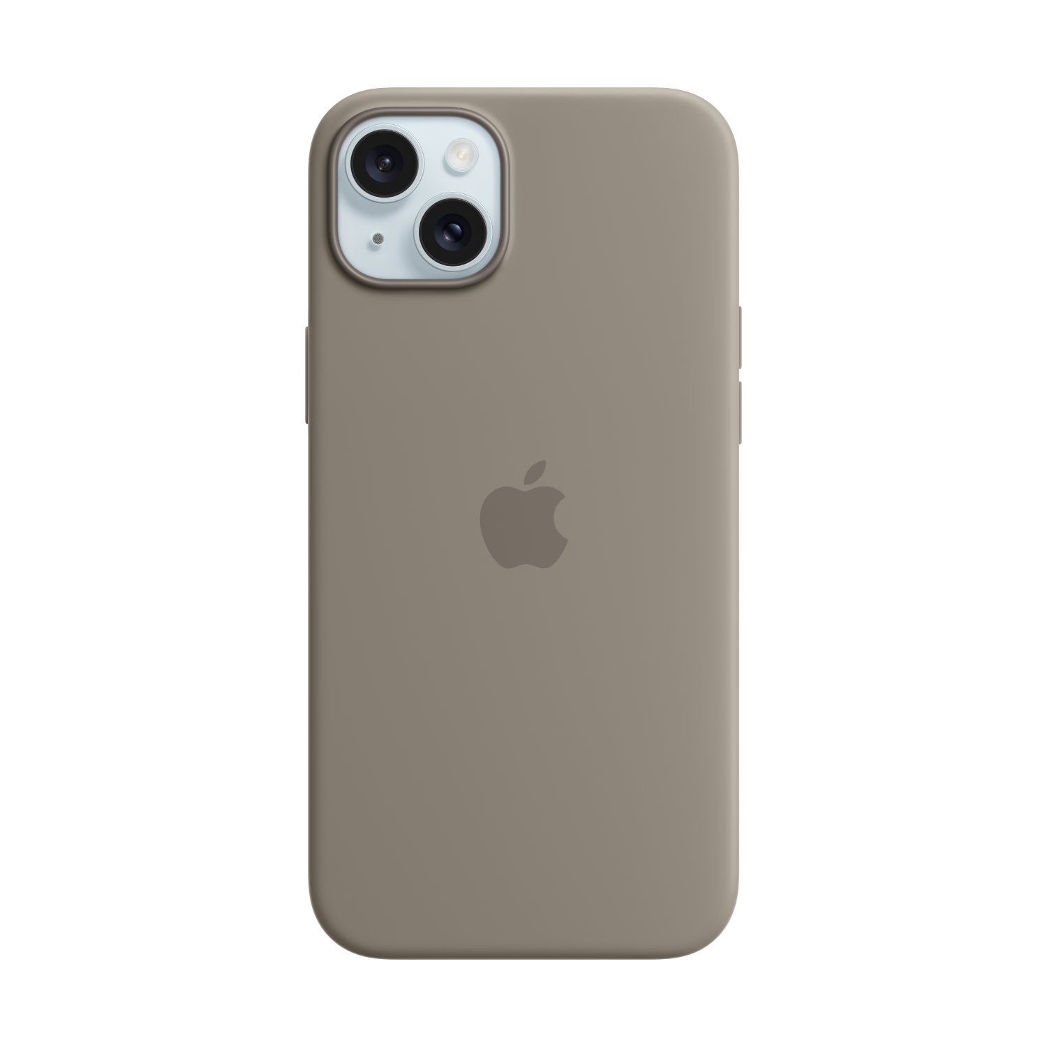 MagSafe형 iPhone 15 Plus 실리콘 케이스 - 클레이 * MT133FE/A