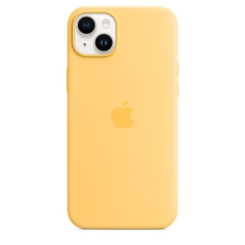 MagSafe형 iPhone 14 Plus 실리콘 케이스 - 선글로우 * MPTD3FE/A