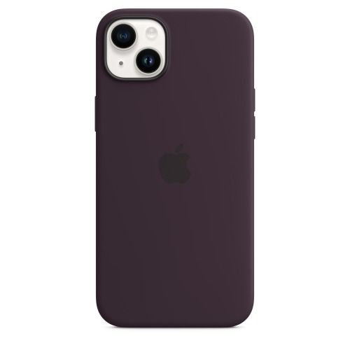 MagSafe형 iPhone 14 Plus 실리콘 케이스 - 엘더베리 * MPT93FE/A