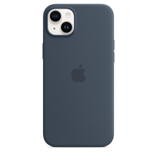 MagSafe형 iPhone 14 Plus 실리콘 케이스 - 스톰 블루 * MPT53FE/A