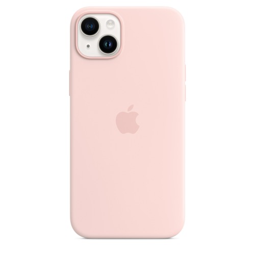 MagSafe형 iPhone 14 Plus 실리콘 케이스 - 초크 핑크 * MPT73FE/A