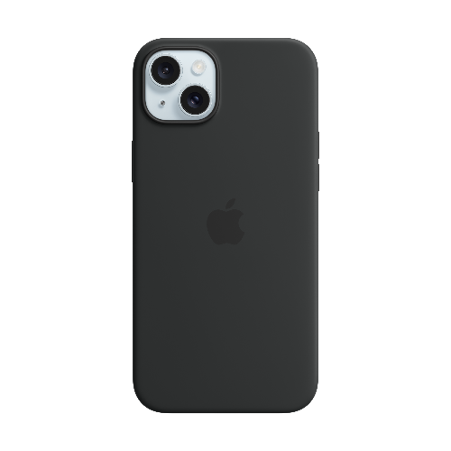 MagSafe형 iPhone 15 Plus 실리콘 케이스 - 블랙 * MT103FE/A