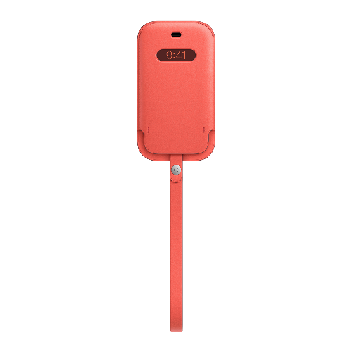 iPhone 12 mini 가죽 슬리브 - 핑크 시트러스 * MHMN3FE/A